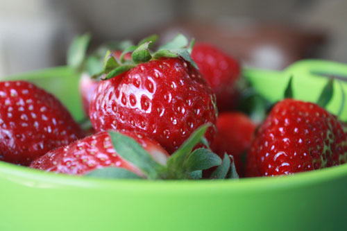 Nutrition packed strawberries