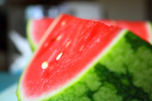 Watermelon is rich in B vitamins for energy production