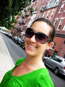 Ali in the North End of Boston